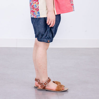 ショートバルーンパンツ　NAVY